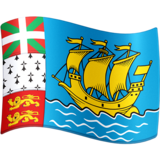 旗帜：圣皮埃尔和密克隆emoji素材一 160x160像素