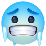 冰冷的脸emoji素材一 160x160像素