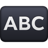 输入拉丁文大写emoji素材一 160x160像素