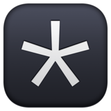 键帽星号emoji素材一 160x160像素