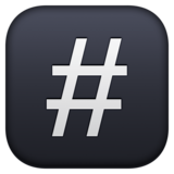 钥匙帽号码标志emoji素材一 160x160像素