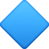 大蓝钻石emoji素材一 160x160像素