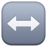 左右箭头emoji素材一 160x160像素