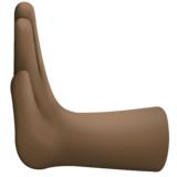 向左推: 较深肤色emoji素材一 160x160像素