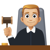 男法官：中浅肤色emoji素材一 160x160像素