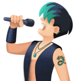 男歌手：浅肤色emoji素材一 160x160像素