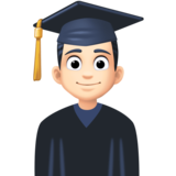 男学生：浅肤色emoji素材一 160x160像素