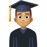 男学生：中等肤色emoji素材一 160x160像素