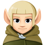 男精灵：浅肤色emoji素材一 160x160像素