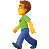 行走的男人emoji素材一 160x160像素