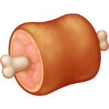 骨头上的肉emoji素材一 160x160像素
