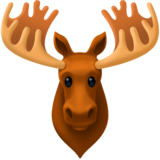 驼鹿emoji素材一 160x160像素