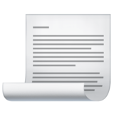 卷曲的页面emoji素材一 160x160像素