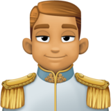 王子：中等肤色emoji素材一 160x160像素