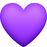 紫心emoji素材一 160x160像素