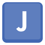 区域指示符号字母Jemoji素材一 160x160像素