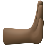 向右推: 较深肤色emoji素材一 160x160像素