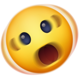 摇晃的脸emoji素材一 160x160像素