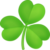 三叶草emoji素材一 160x160像素
