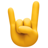 摇滚标志手emoji素材一 160x160像素