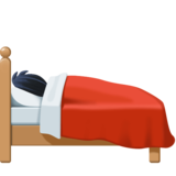 床上人：浅肤色emoji素材一 160x160像素