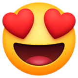 带着心眼的笑脸emoji素材一 160x160像素