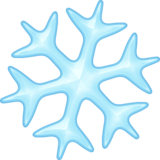 雪花emoji素材一 160x160像素