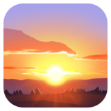 日出emoji素材一 160x160像素