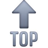 上箭头emoji素材一 160x160像素