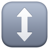 上下箭头emoji素材一 160x160像素