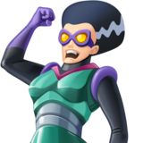 女超级恶棍:浅肤色emoji素材一 160x160像素