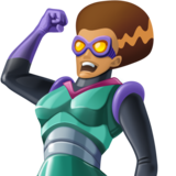 女超级恶棍：中等肤色emoji素材一 160x160像素