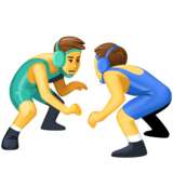 摔跤的人emoji素材一 160x160像素