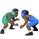 摔跤手，6型emoji素材一 160x160像素
