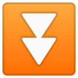 快速向下按钮emoji素材一 160x160像素