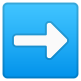 右箭头emoji素材一 160x160像素