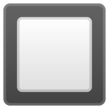 黑色方形按钮emoji素材一 160x160像素