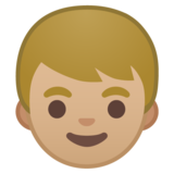 男孩：中等偏浅肤色emoji素材一 160x160像素