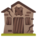 废弃房屋emoji素材一 160x160像素