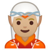 精灵：中浅肤色emoji素材一 160x160像素