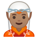 精灵：中等肤色emoji素材一 160x160像素