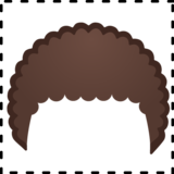 卷发emoji素材一 160x160像素