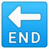 结束箭头emoji素材一 160x160像素