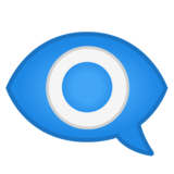 言语中的眼睛emoji素材一 160x160像素