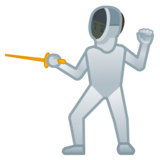 个人击剑emoji素材一 160x160像素