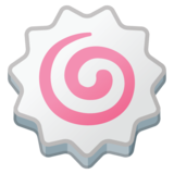 漩涡鱼糕emoji素材一 160x160像素