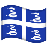 旗帜：马提尼克emoji素材一 160x160像素