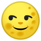 满月脸emoji素材一 160x160像素