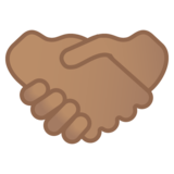 握手，4型emoji素材一 160x160像素