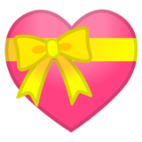 心形礼物emoji素材一 160x160像素